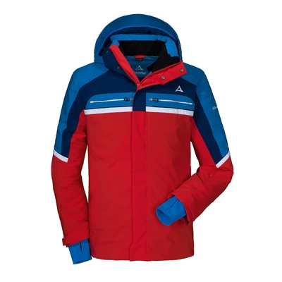 Schöffel Ski Jacket Bergamo1, fiery red sídzseki