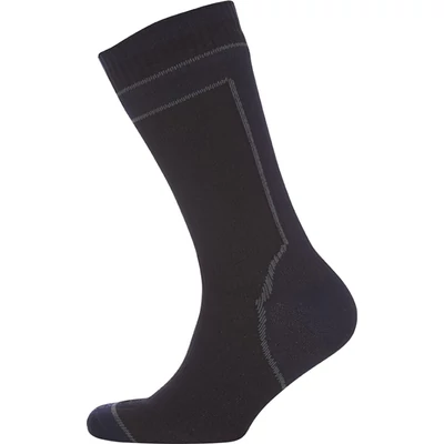 Sealskinz HydroStop Mid Weight Mid, fekete zokni