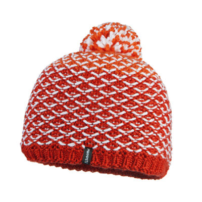 Schöffel Knitted Hat Coventry2, flame scarlet sapka sapka