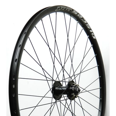 27,5&quot; DF QR disc fekete első kerék