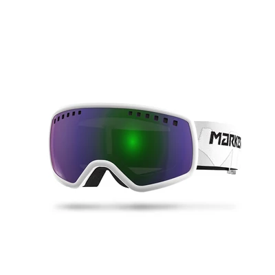 Marker 16:9, white / green plasma mirror síszemüveg