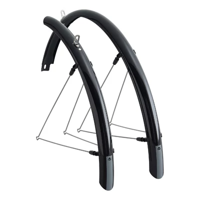Merida 28&quot; 45 mm plasztik, fekete sárvédő szett