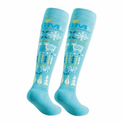 Calze GM Kids Lifestyle Thermo Comfort socks, lightblue sízokni