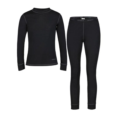 Icepeak Ivesdale Jr UW Set, black aláöltöző szett