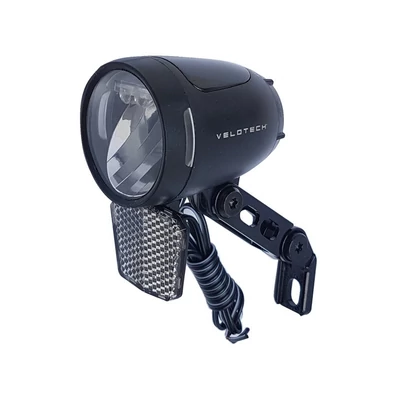 Velotech SMD 3 LED 90 Lux dinamós első lámpa