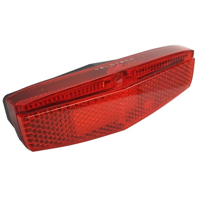 Velotech USB 1 LED hátsó lámpa csomagtartóra