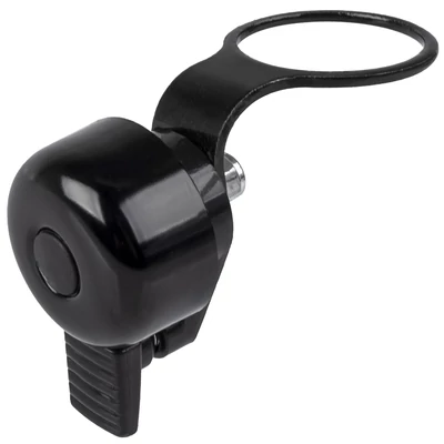 Mini csengő 1 1/8" méretű alu gyűrűvel, fixen rögzíthető a-head-es kormánynyakra.
