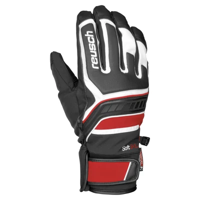 Reusch Thunder R-TEX XT, black/white/fire red síkesztyű