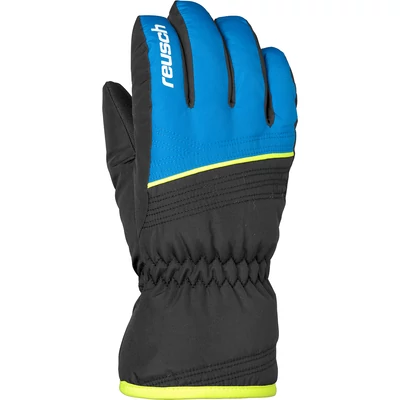 Reusch Alan Junior, black/brillant blue síkesztyű