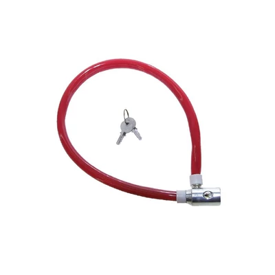 M-Wave 60 cm kábelzár, piros