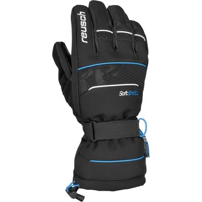Reusch Connor R-TEX XT, black/brillant blue síkesztyű