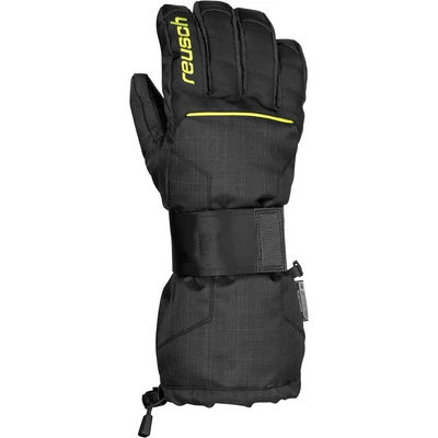 Reusch Baseplate R-TEX XT, black/neon yellow snowboard kesztyű