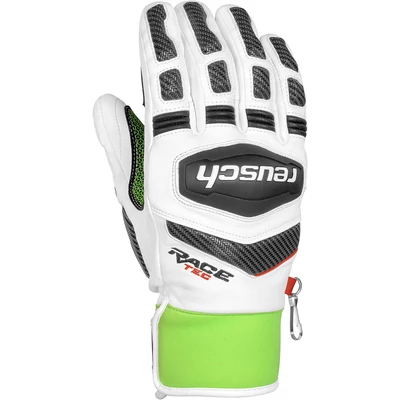 Reusch Race Tec 16 SC, white/neon green síkesztyű