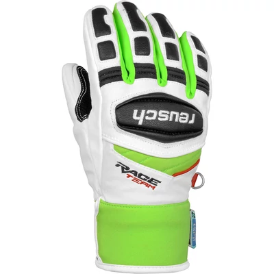 Reusch Race R-TEX XT Junior, white/neon green síkesztyű