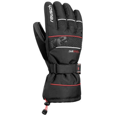 Reusch Connor R-TEX XT, black/fire red síkesztyű