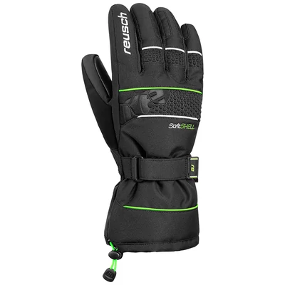 Reusch Connor R-TEX XT, black/neon green síkesztyű