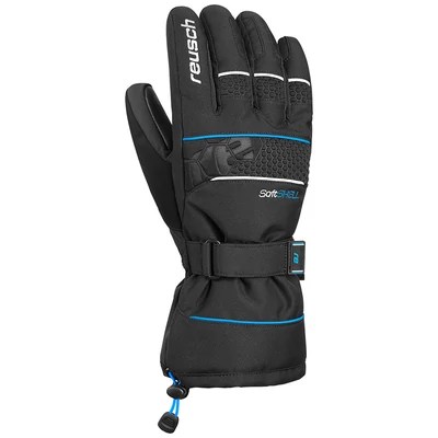 Reusch Connor R-TEX XT, black/brillant blue síkesztyű
