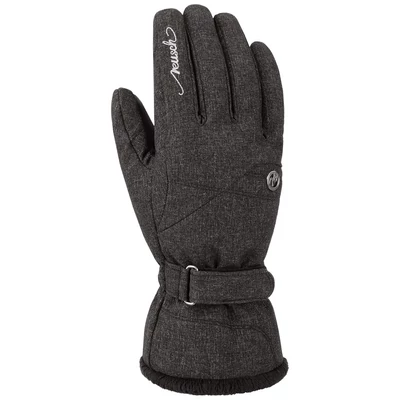 Reusch Laila, black melange síkesztyű