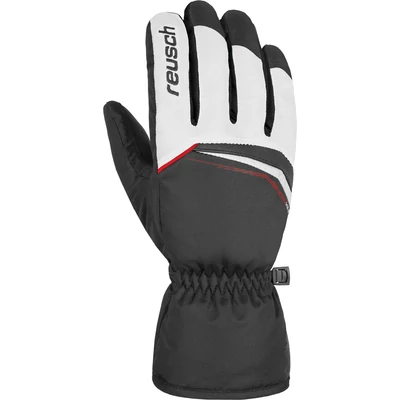 Reusch Snow King, white/fire red síkesztyű