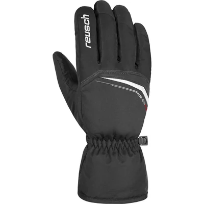 Reusch Snow King, black/white síkesztyű