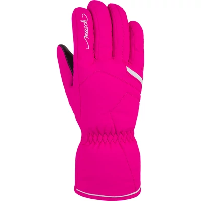 Reusch Marisa, pink glo/white síkesztyű