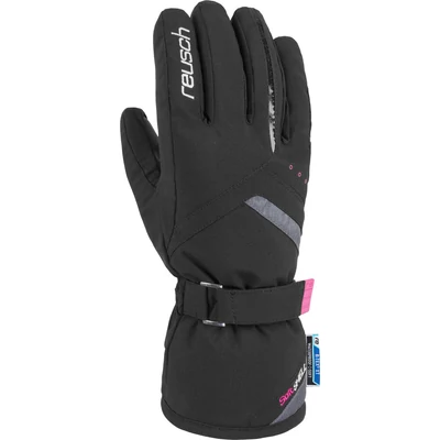Reusch Hannah R-TEX XT, black/black melange/pink glo síkesztyű
