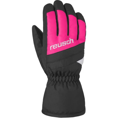 Reusch Bennet R-TEX XT Junior, black/pink glo síkesztyű