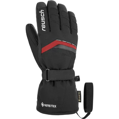 Reusch Manni GTX, black/white/fire red síkesztyű