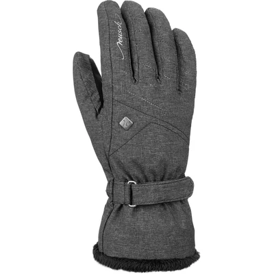 Reusch Laila, black melange síkesztyű