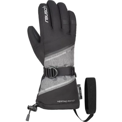 Reusch Demi R-TEX XT, black/grey melange/silver síkesztyű