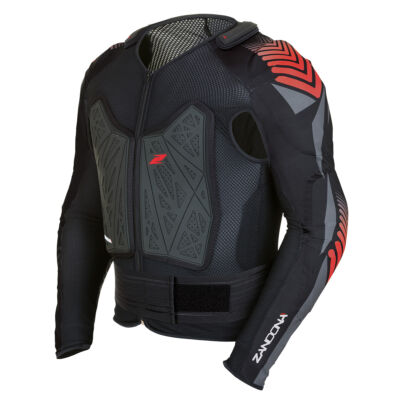Zandoná Soft Active Jacket Evo X8, black gerincvédő
