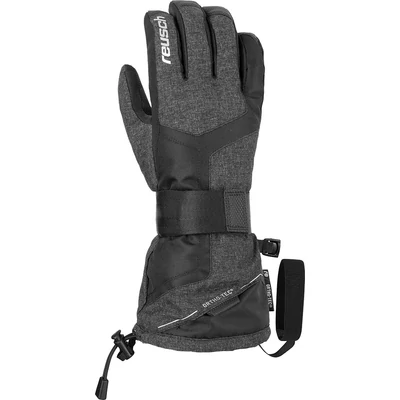 Reusch Doubletake R-TEX XT, black/black melange/silver snowboard kesztyű