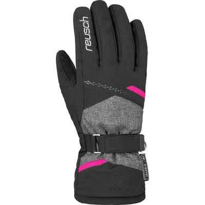 Reusch Hannah R-TEX XT, black/black melange/pink glo síkesztyű