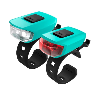 Kelly's VEGA USB turquoise lámpa szett