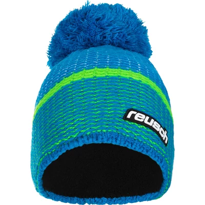 Reusch Noah Beanie, electric blue lemonade sapka