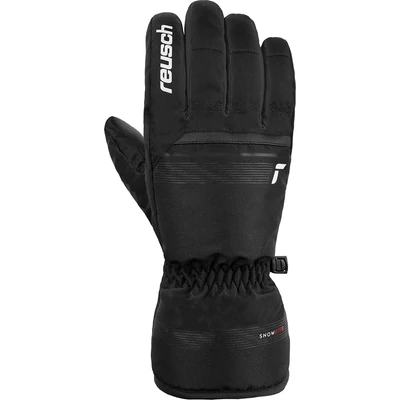 Reusch Snow King, black/white síkesztyű