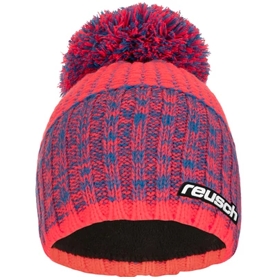 Reusch Nathan Beanie, fiery coral sapka