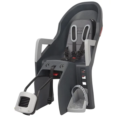 Polisport Guppy Maxi RS Plus, sötétszürke/ezüst hátsó gyerekülés