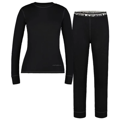 Icepeak Iveye UW Set, black aláöltöző szett