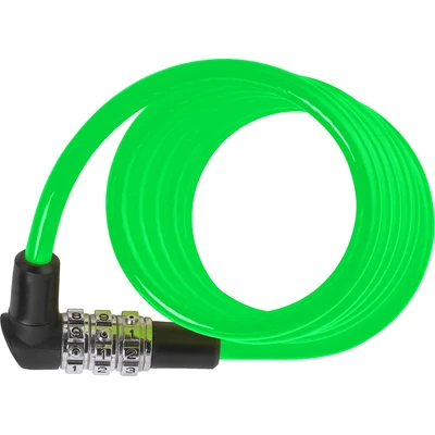 Abus 3506C/120 color, zöld spirálzár