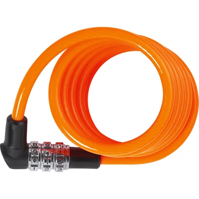 Abus 3506C/120 color, narancs spirálzár
