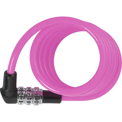 Abus 3506C/120 color, pink spirálzár