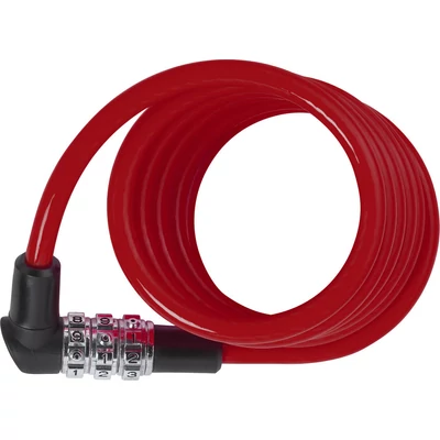 Abus 3506C/120 color, piros spirálzár