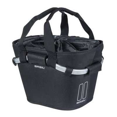 Basil Classic Carry All KF, fekete első kosár