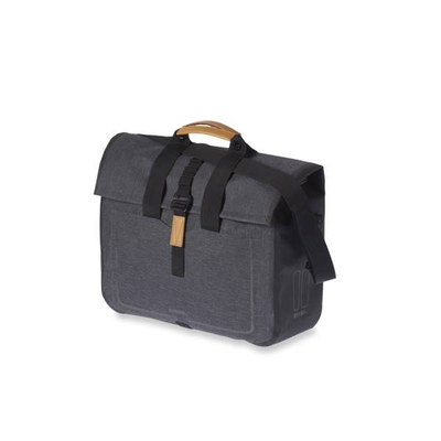 Basil Urban Dry Business Bag single, charcoal csomagtartó táska