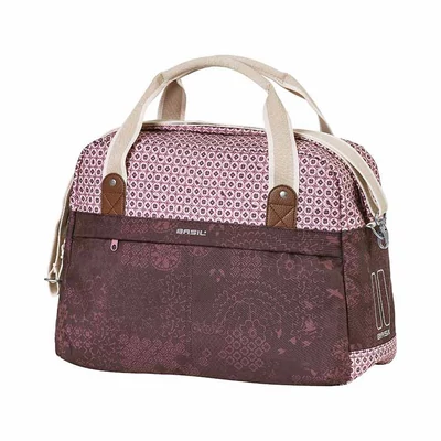 Basil Boheme Carry All single bag, piros csomagtartó táska