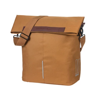 Basil City Shopper, camel barna csomagtartó táska