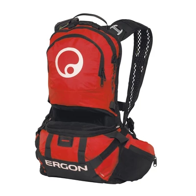 Ergon BE2 Enduro black/red + BH150 ivózsák