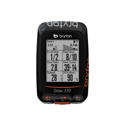 Bryton Rider 330 E GPS, black