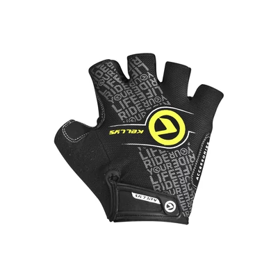 Kelly's Comfort new, black/lime kerékpáros kesztyű